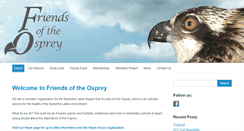 Desktop Screenshot of friendsoftheosprey.org